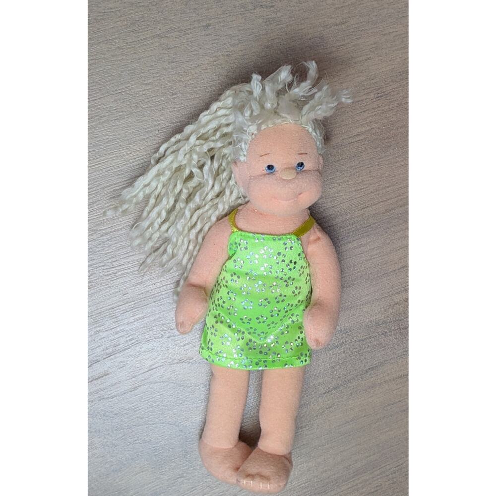 Ty Teenie Beenie Boppers Lot of 2 Glitzy Gabby Playful Peggy 8" Poseable - Picture 3 of 8